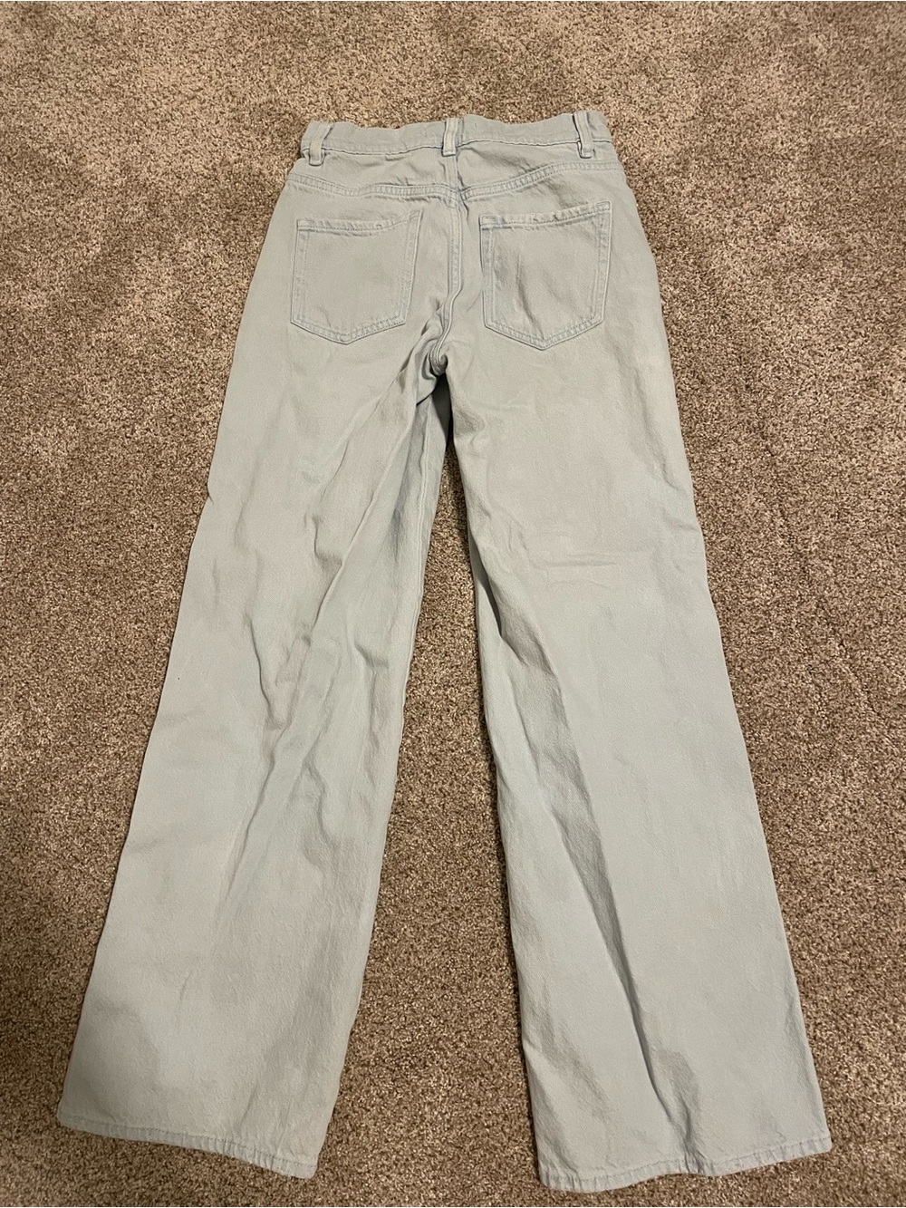 PacSun Light Blue Wide-Leg Women's Jeans